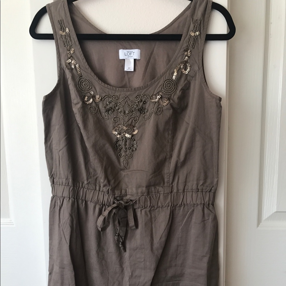 Loft Embellished dress