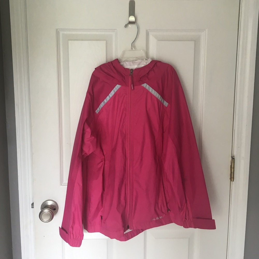 Girls L.L. Bean rain jacket