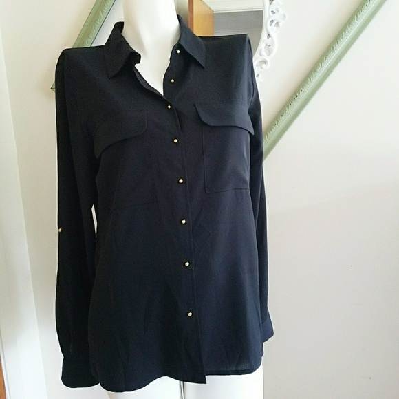 Calvin Klein Tops - Calvin Klein Black Blouse
