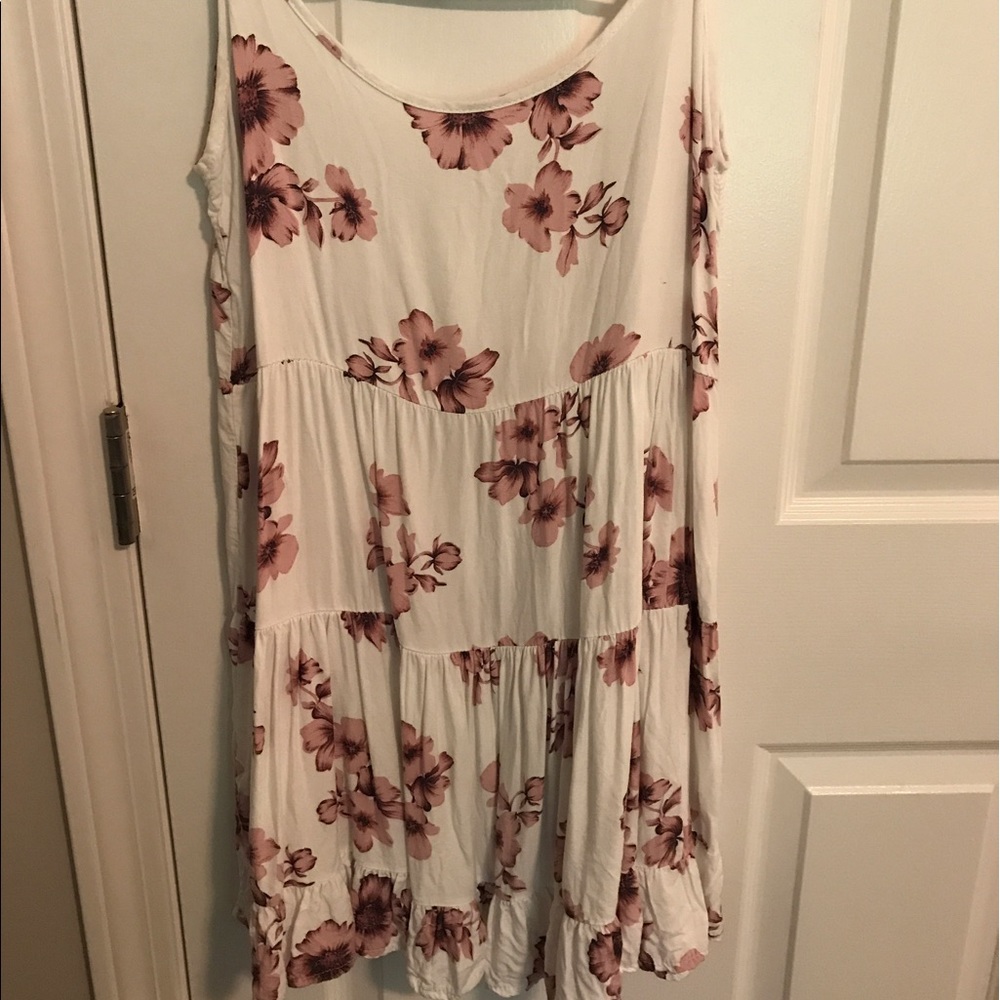brandy Melville floral print babydoll dress