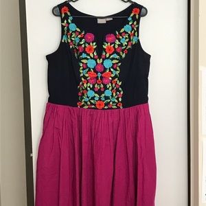 Eshakti embroidered summer dress size 18