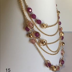 Necklace, earring and bracelet set