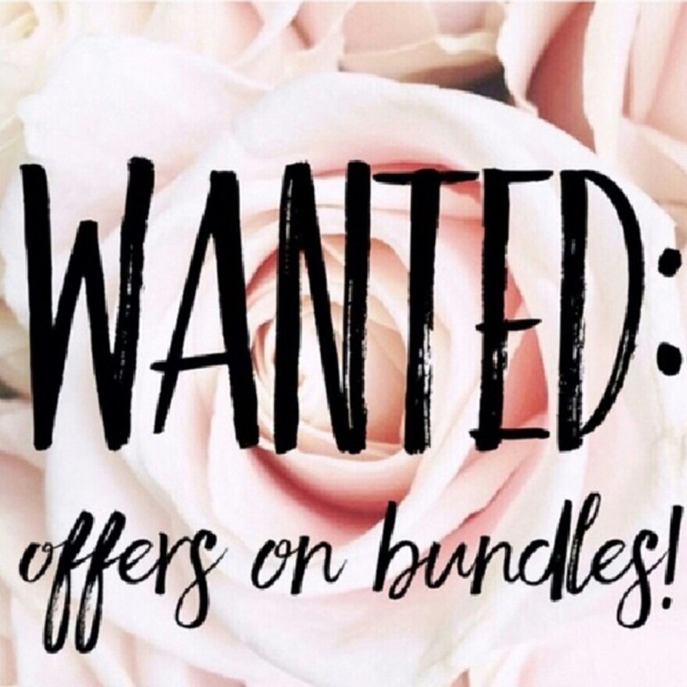 All reasonable offers considered🌸