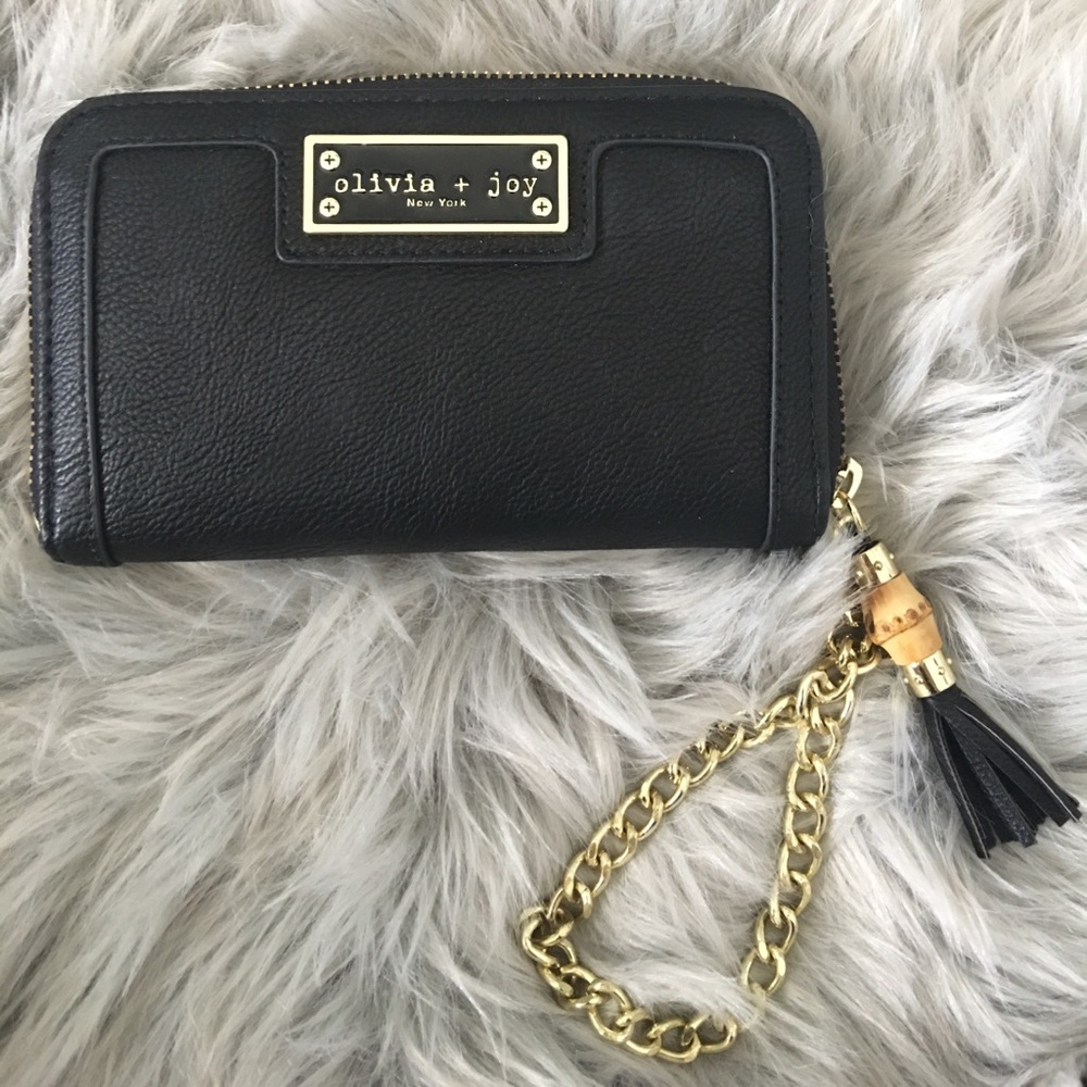 Sold!!  Olivia + joy Wristlet wallet