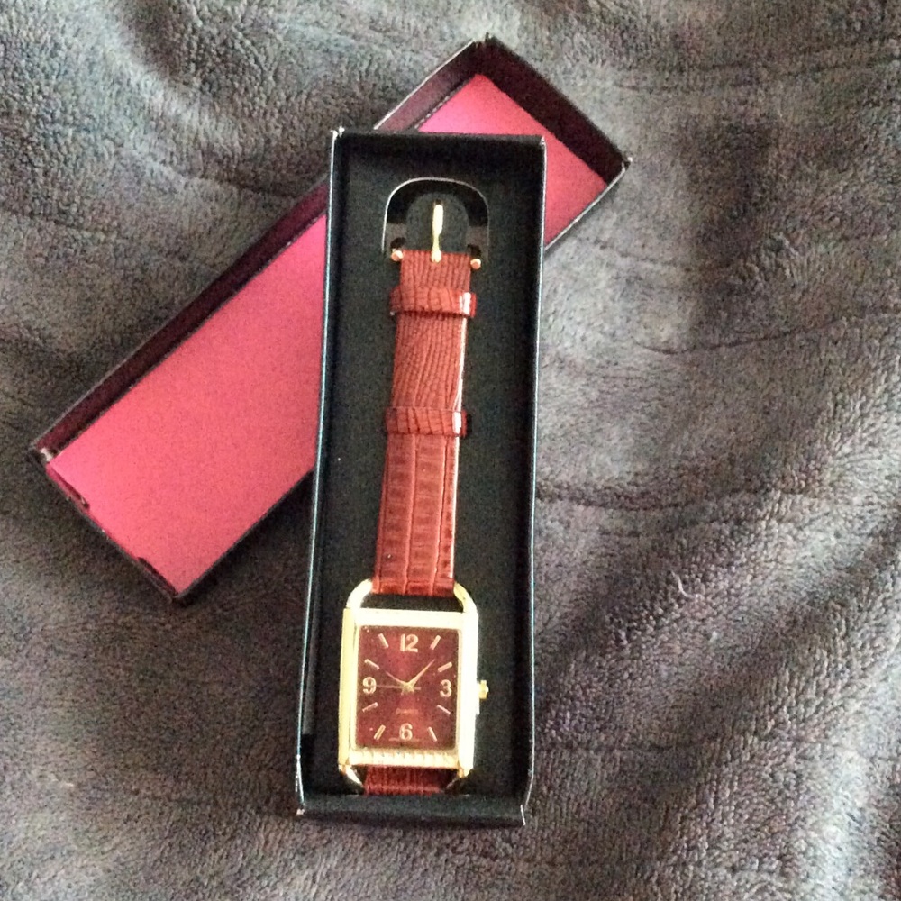 Red Strap Watch