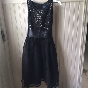 Girls black dress