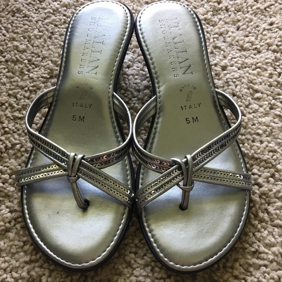 TOPSHOP Nelson Chunky 2 Part Sandals in Silver (Metallic) - Lyst