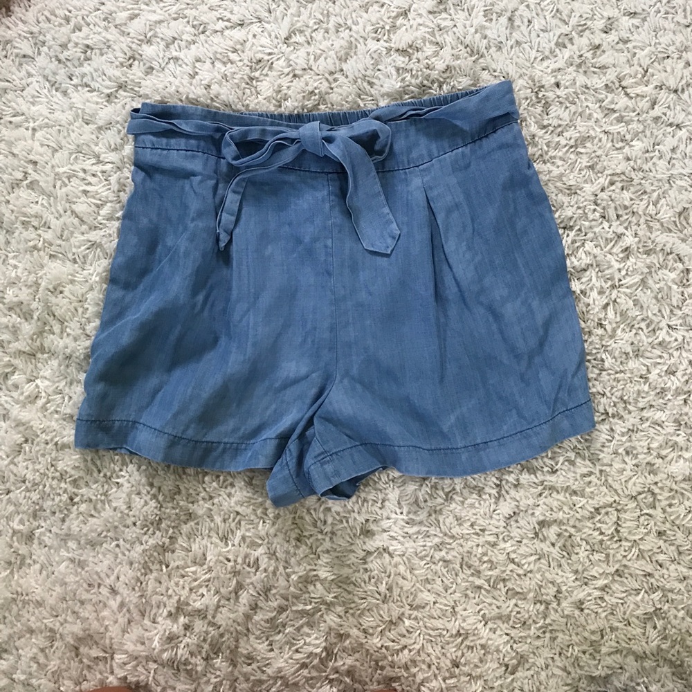 Denim shorts