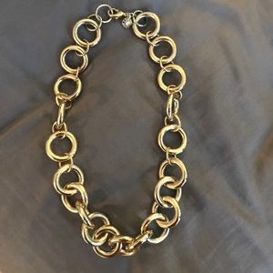 J. Crew Gold link necklace