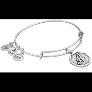 Alex and Ani "A" bracelet