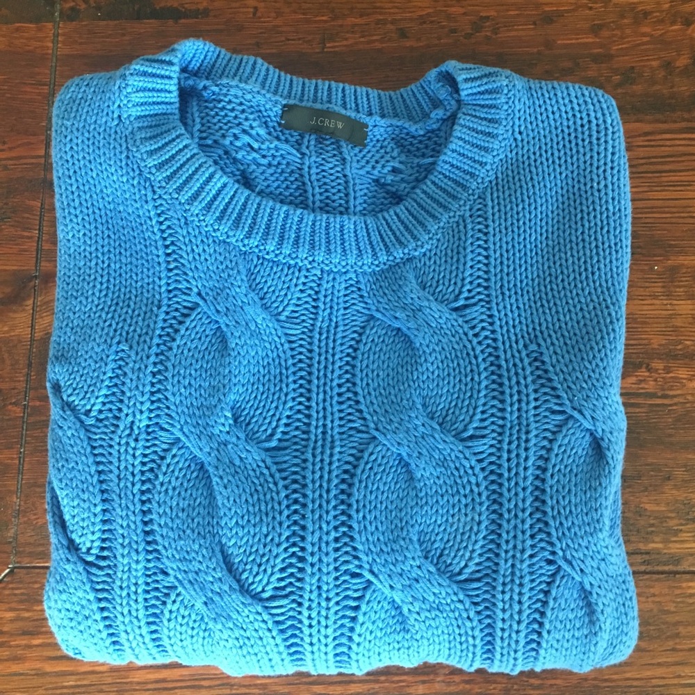 J Crew Cotton Sweater Sz Small
