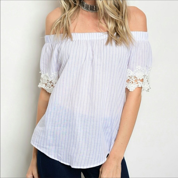 Roomates Tops - Off the Shoulder Top,  NWT