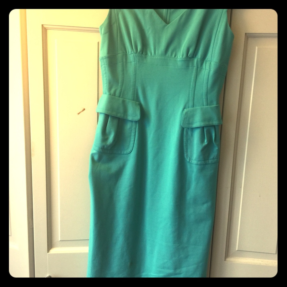 Byson Lars Gorgeous Teal Midi Dress