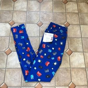 LulaRoe radio leggings one size new with tags!