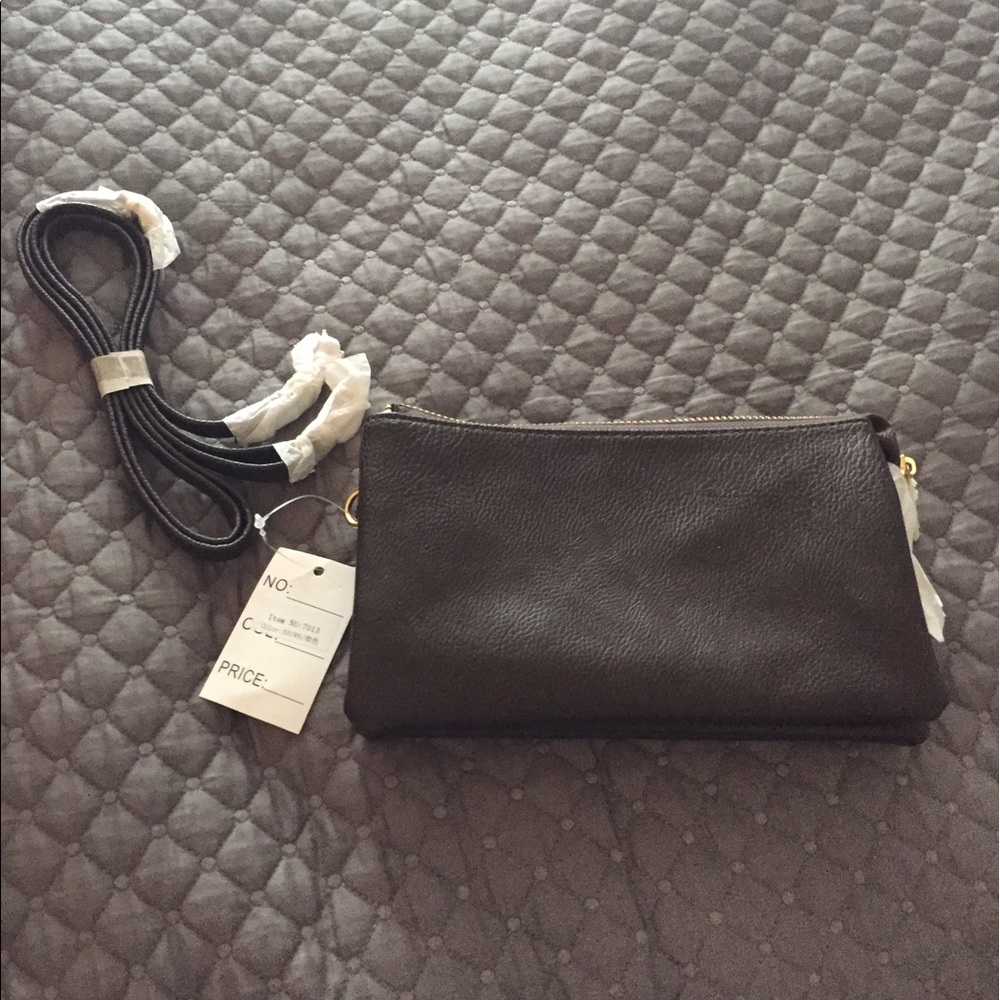NWT brown cross body bag