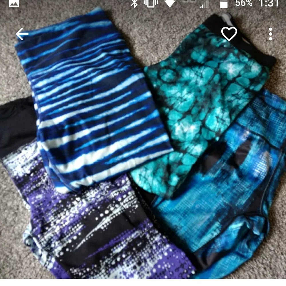 *sold* 4 pairs of work out pants