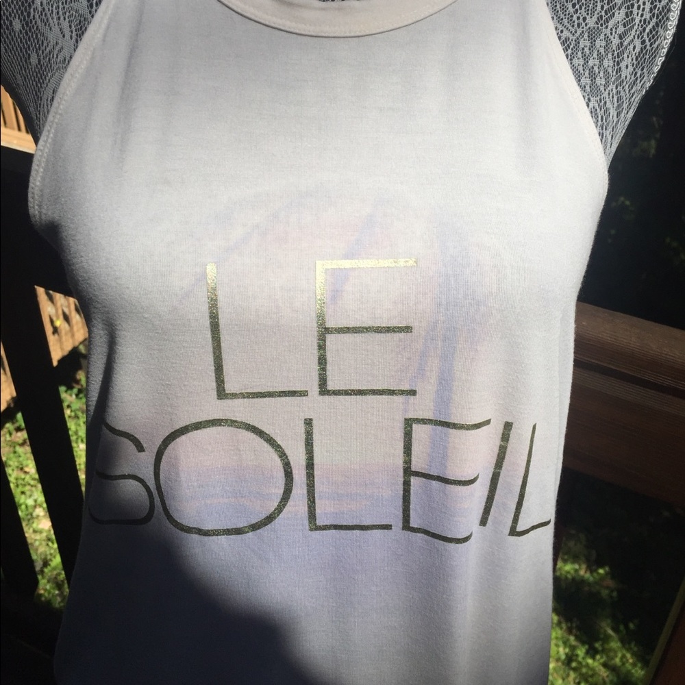 American EagleTank Top silver lettering never worn