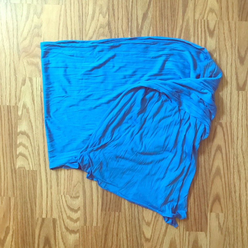 Blue scarf