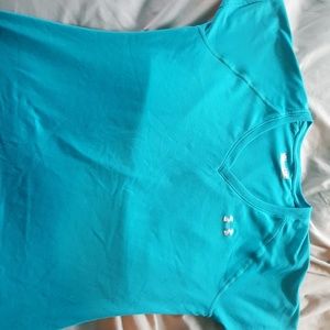 Blue under armor shirt