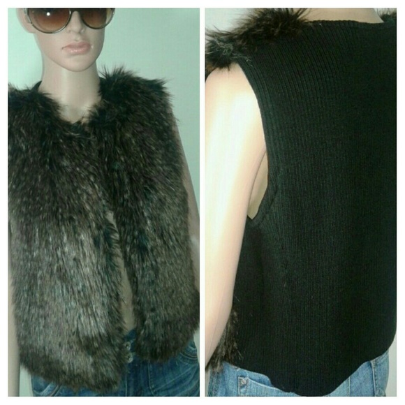 Ann Taylor Fur Vest - Picture 4 of 8