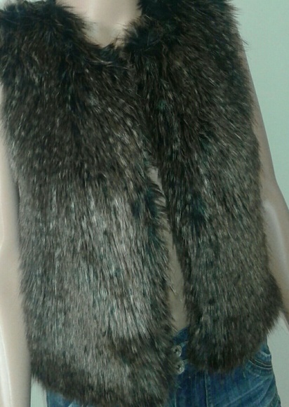 Ann Taylor Fur Vest - Picture 7 of 8