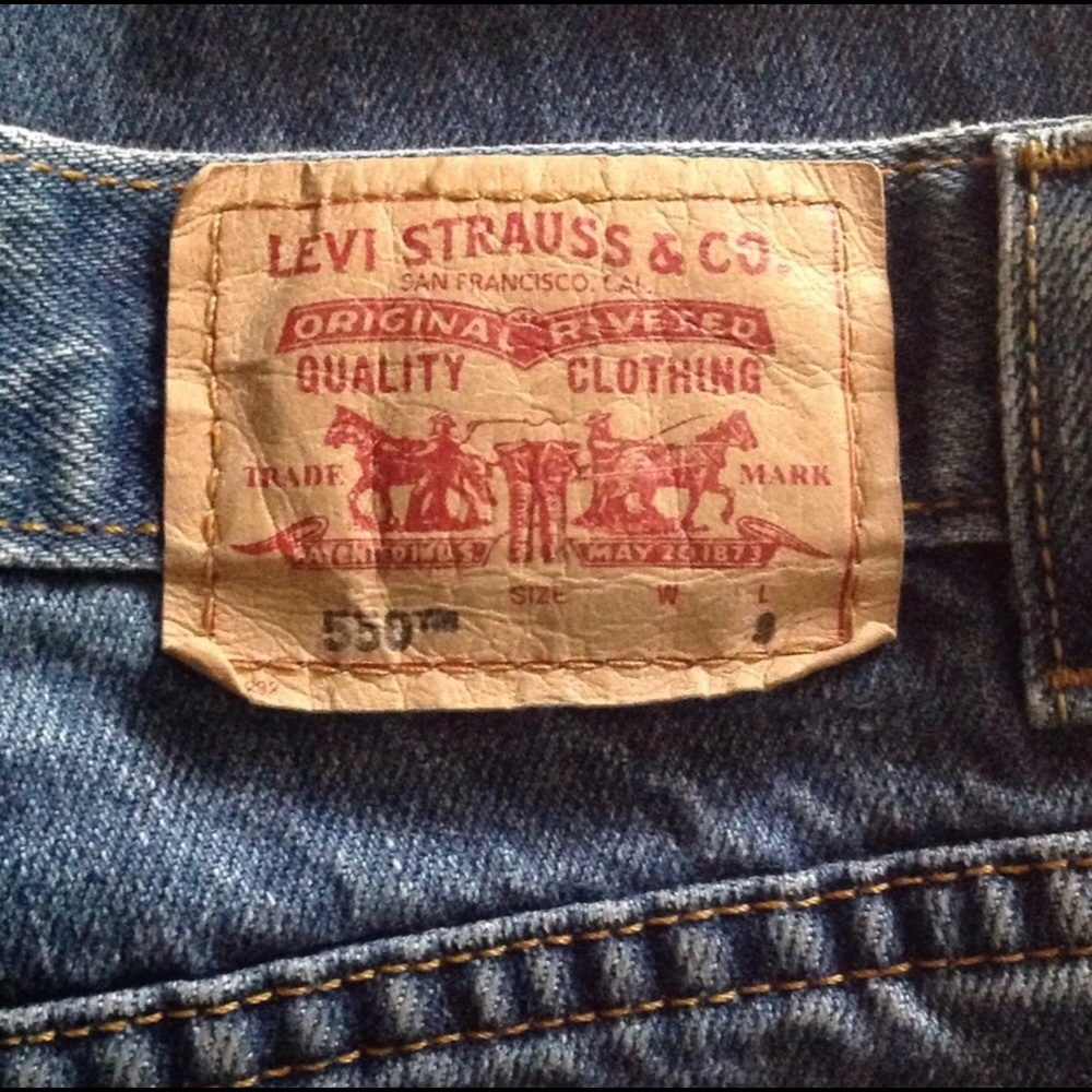 😍SOLD😍Vintage high waisted 550 Levi's - Picture 4 of 6