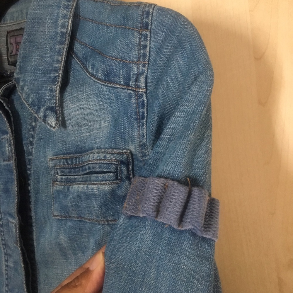 Vintage Joe's Jeans Military Denim Jacket Small S