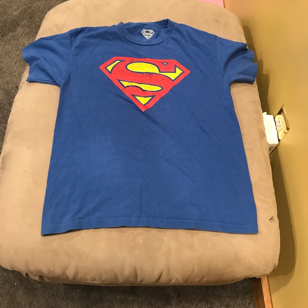 Blue superman T-shirt Merch