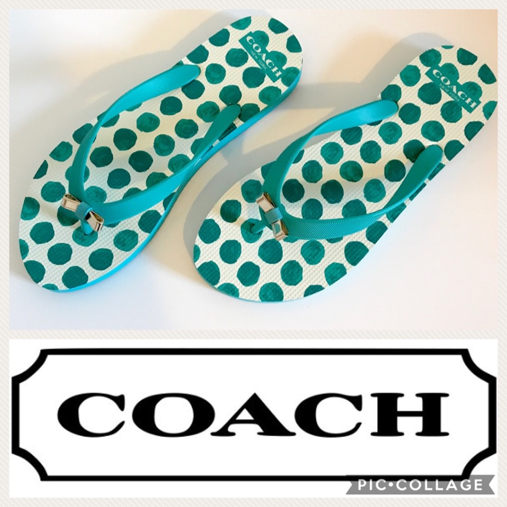 Coach Flip Flops
