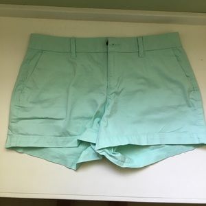 Old Navy mint chino shorts