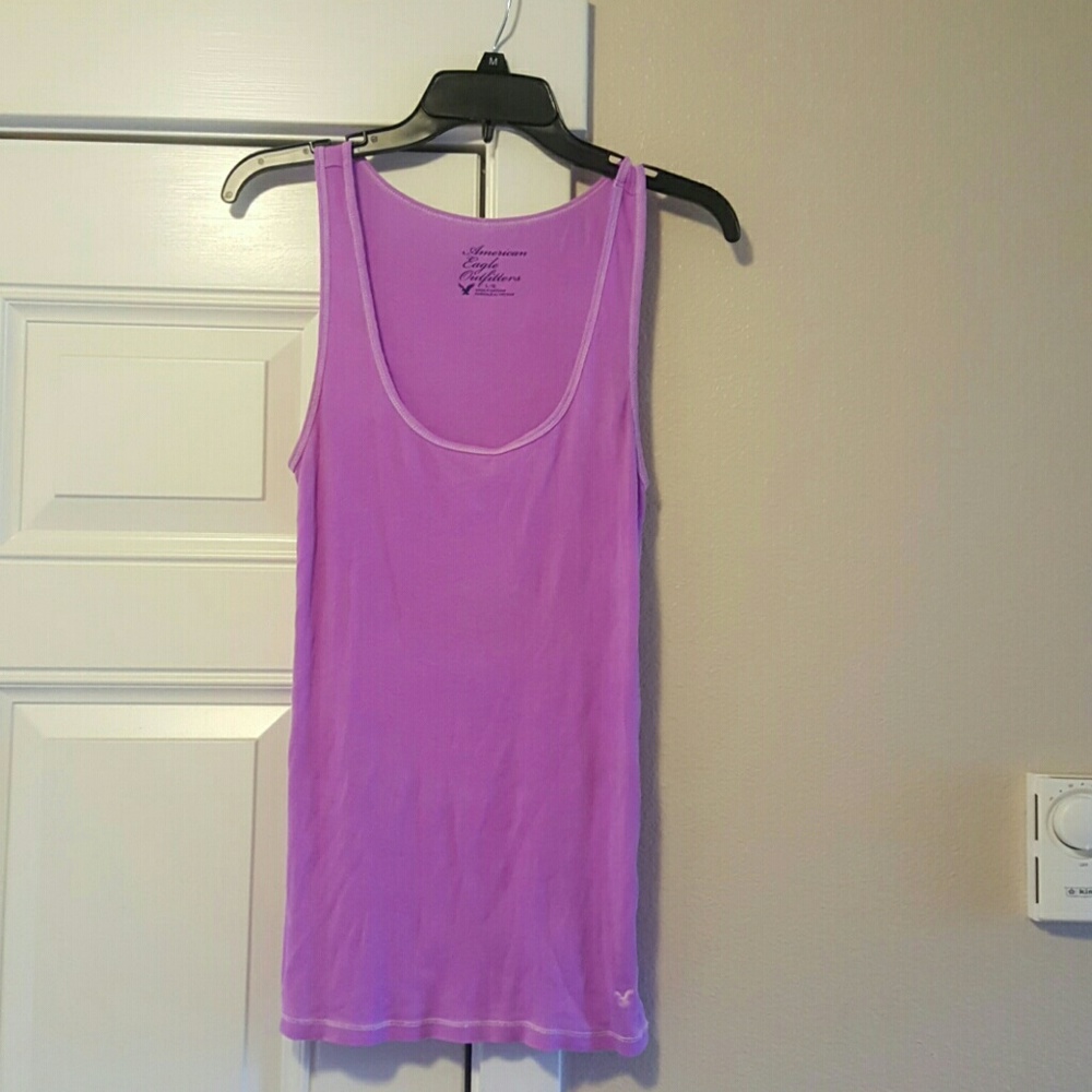 Bright purple tank from AE