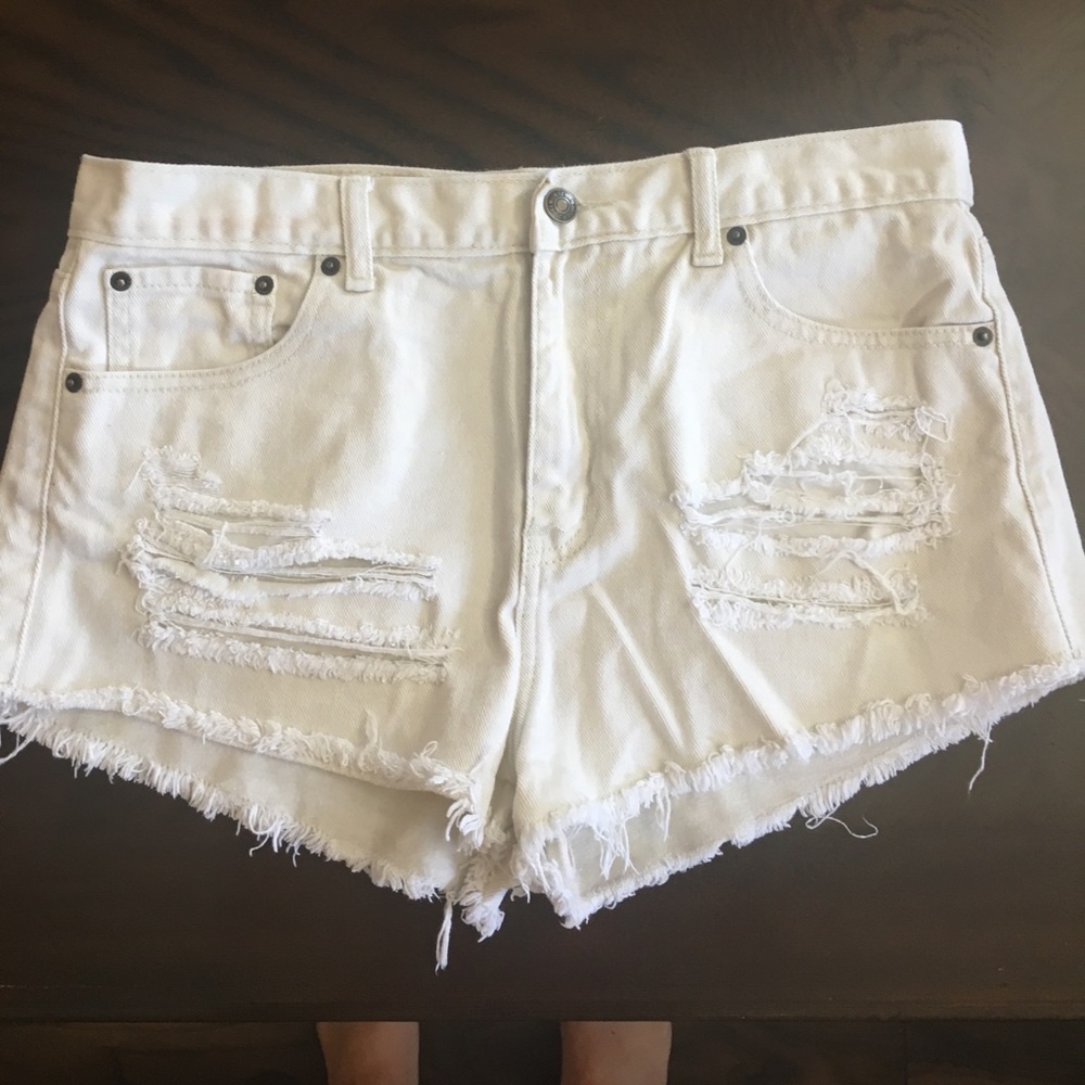 Forever 21 high waisted cut off shorts