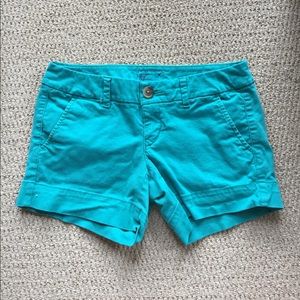 Light blue shorts