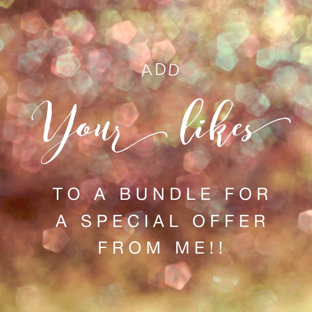 ❤️Special offer when you bundle your likes!!❤️