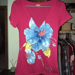 Pink V-Neck
