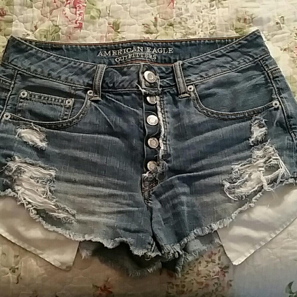 Ripped shorts