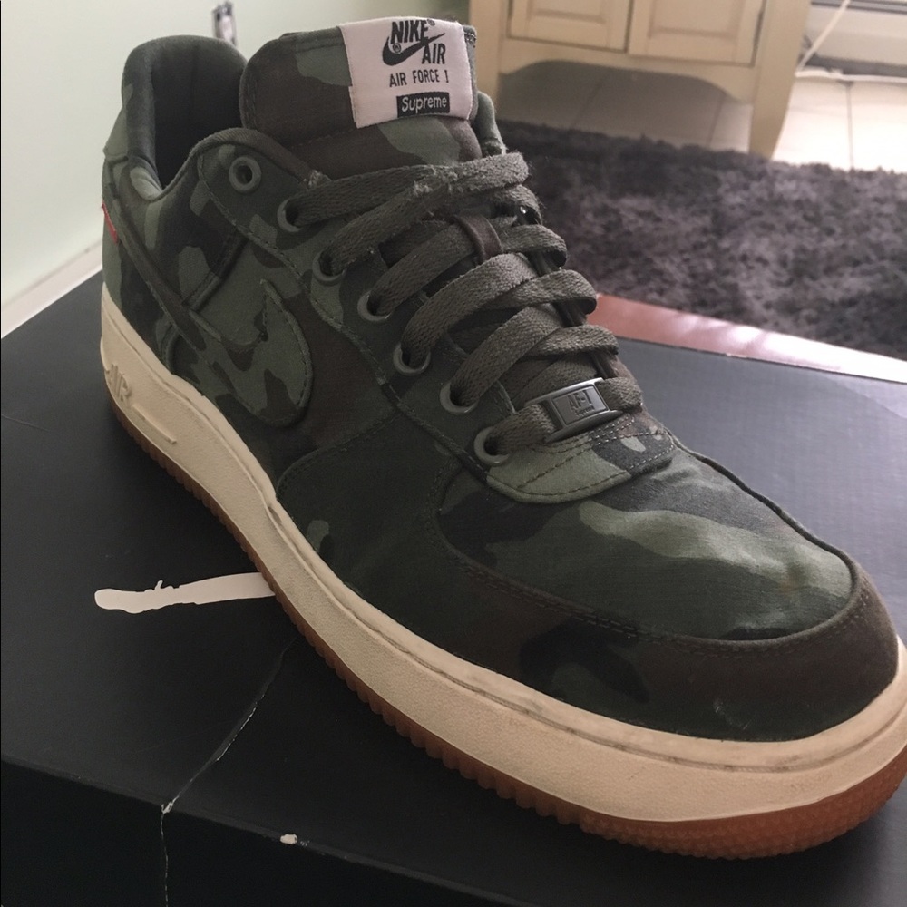 Supreme Camo Air Force 1