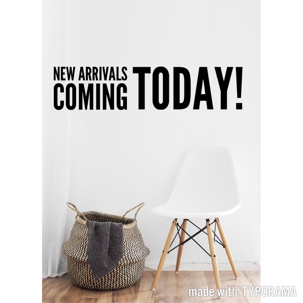 New Arrivals Added Today!