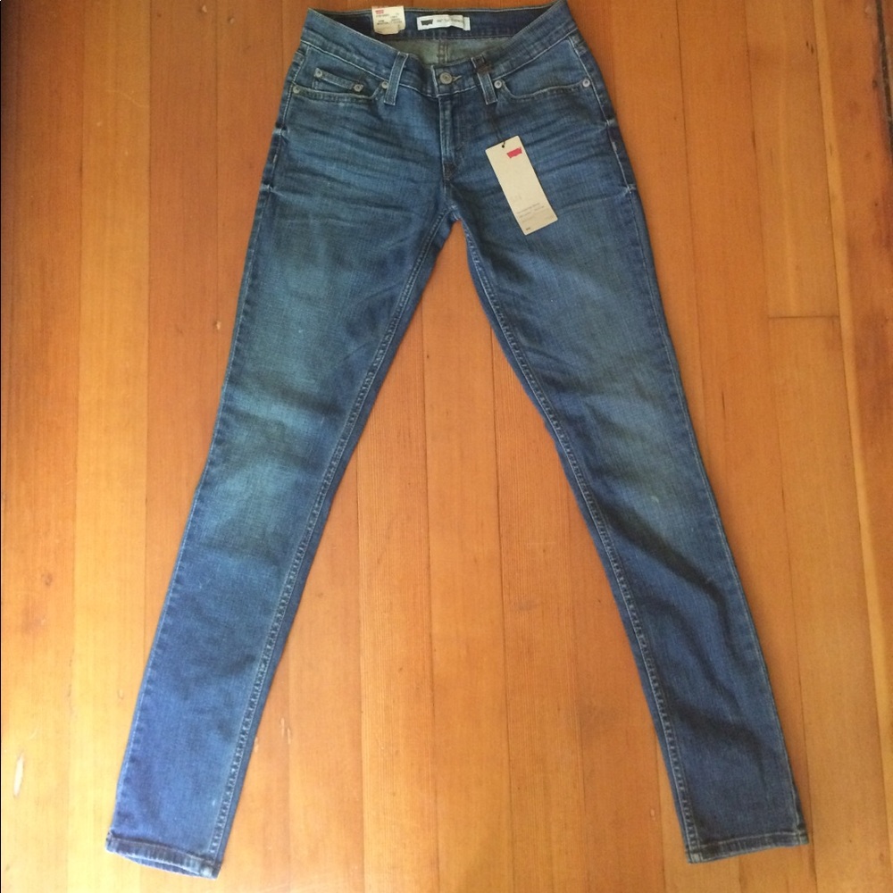 Levi's 524 Skinny Ultra Low Rise Jeans