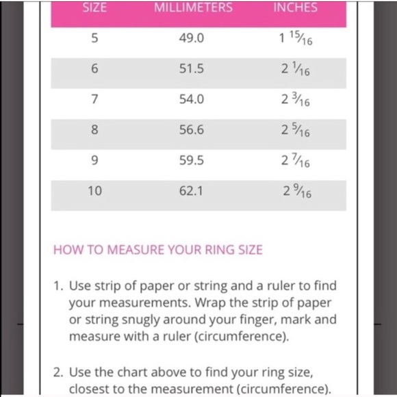 ❤️HP❤️Set Of 6 Stone Embellished Rings - Picture 6 of 6