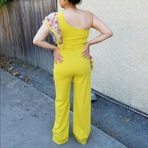 Yellow romper