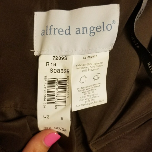 Alfred Angelo formal dress DONATED - Picture 4 of 4