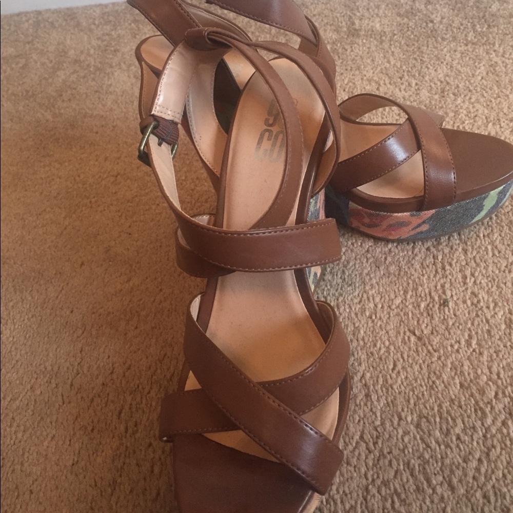 Strappy Wedges
