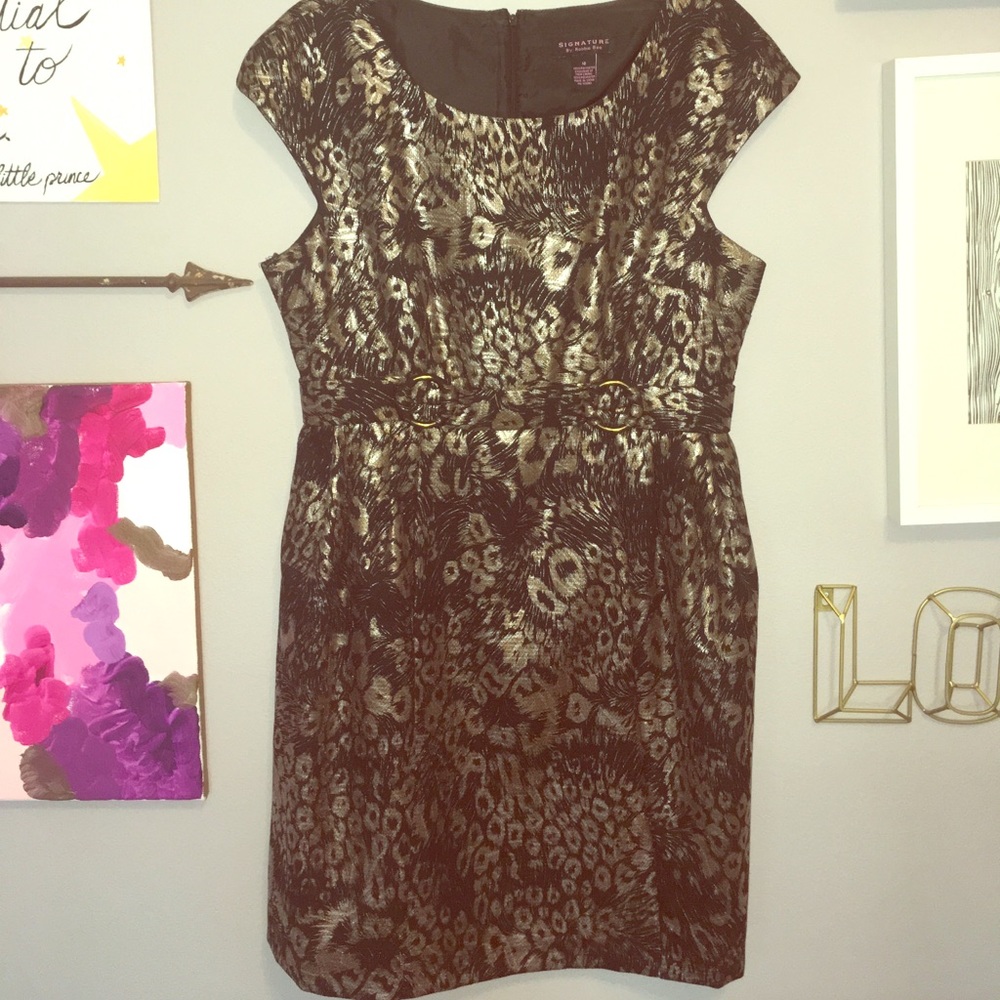 Signature Black and Gold Dress
