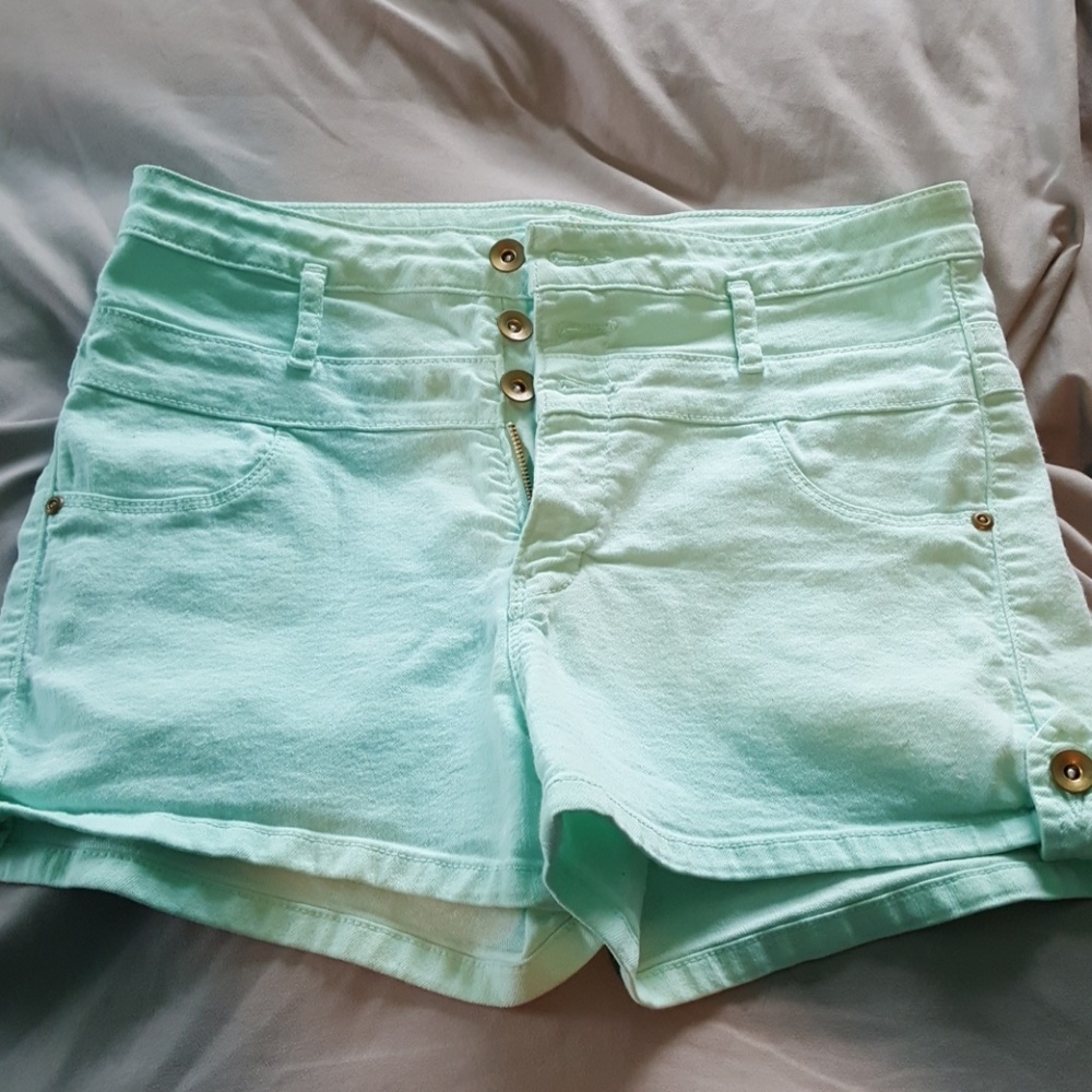 High waisted shorts