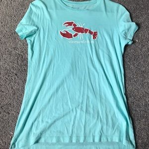 Green Vineyard Vines Lobster Shirt