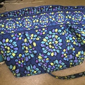 Vera Bradley indigo pop tote bag!