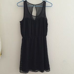 Forever21 Black heart Dress