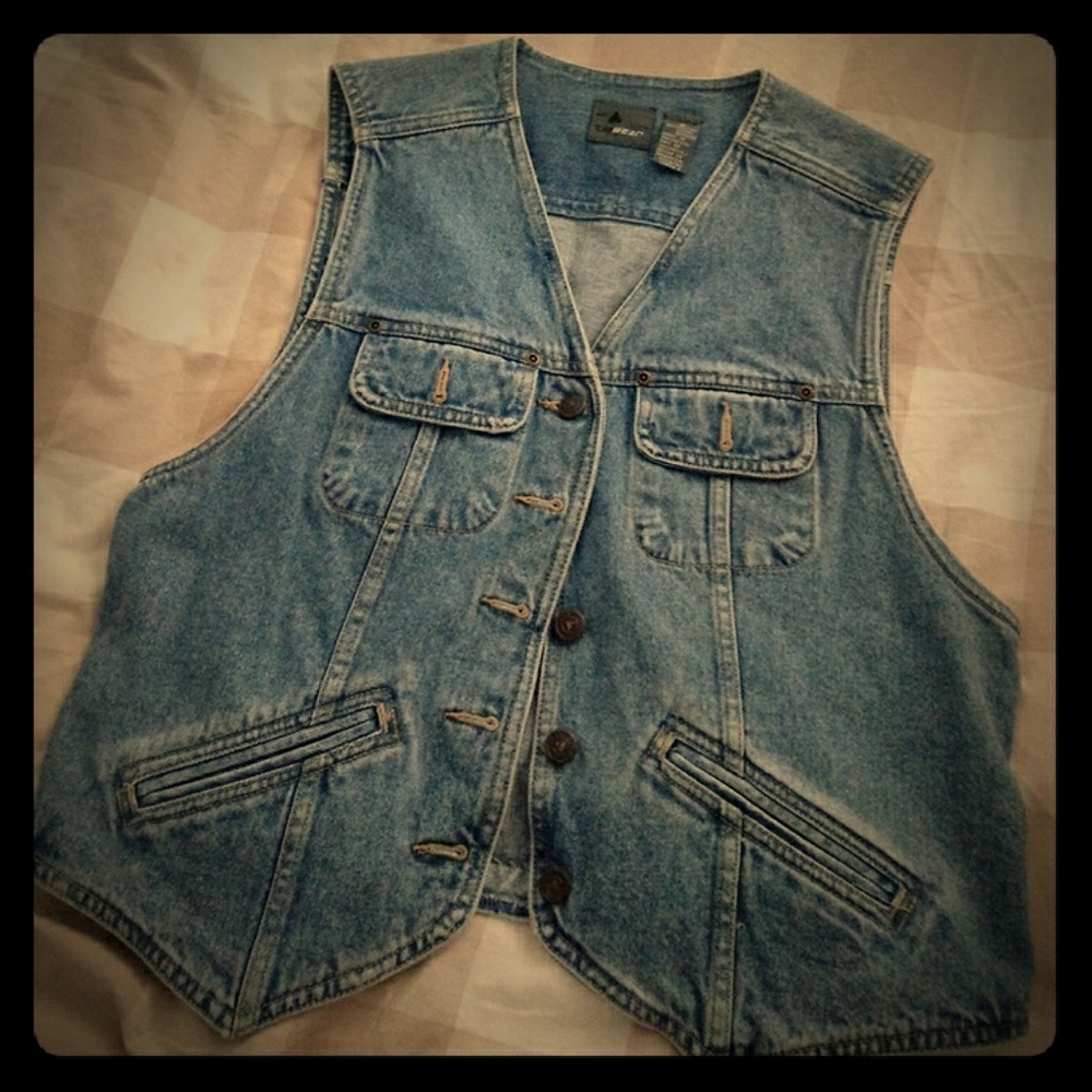 A 90's Lizwear Denim Vest
