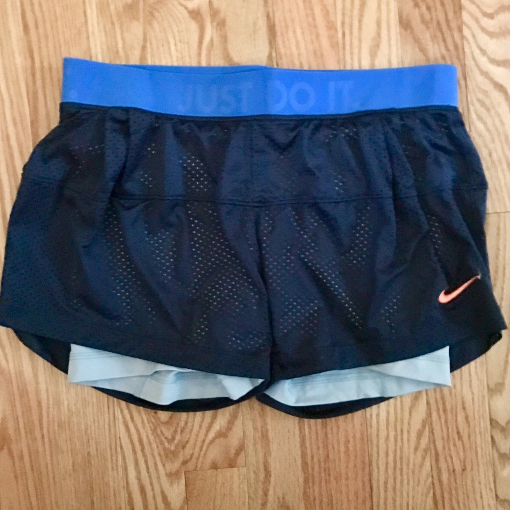 Nike Blue Running Shorts